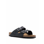 Birkenstock Arizona Vegan buckle sandals 552113BLACK-P25