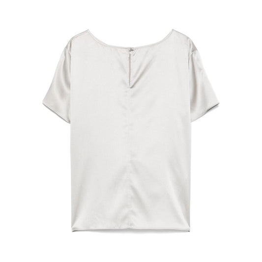 Emporio Armani crewneck silk top 8N2K152NXXZU8011-P25