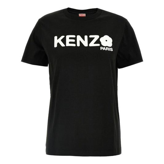 Kenzo T-shirts and Polos Black LDin,Spring - Summer 2025,Women,Women > Clothing,Women > Clothing > Topwear,Yes Eu FF52TS1574SO99J-P25