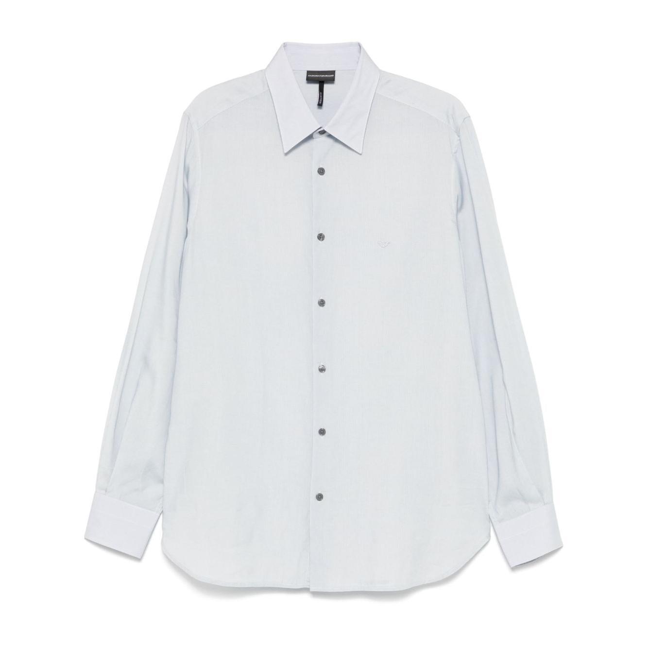 Emporio Armani Shirts Clear Blue EM001537AF14214F9059-P25