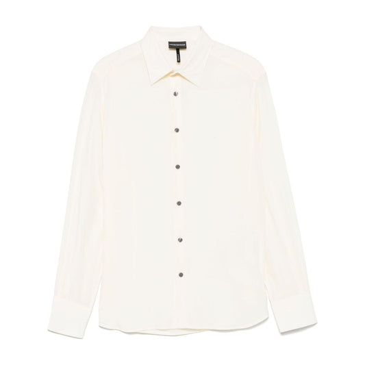 Emporio Armani Shirts Cream EM001537AF14214U0003-P25
