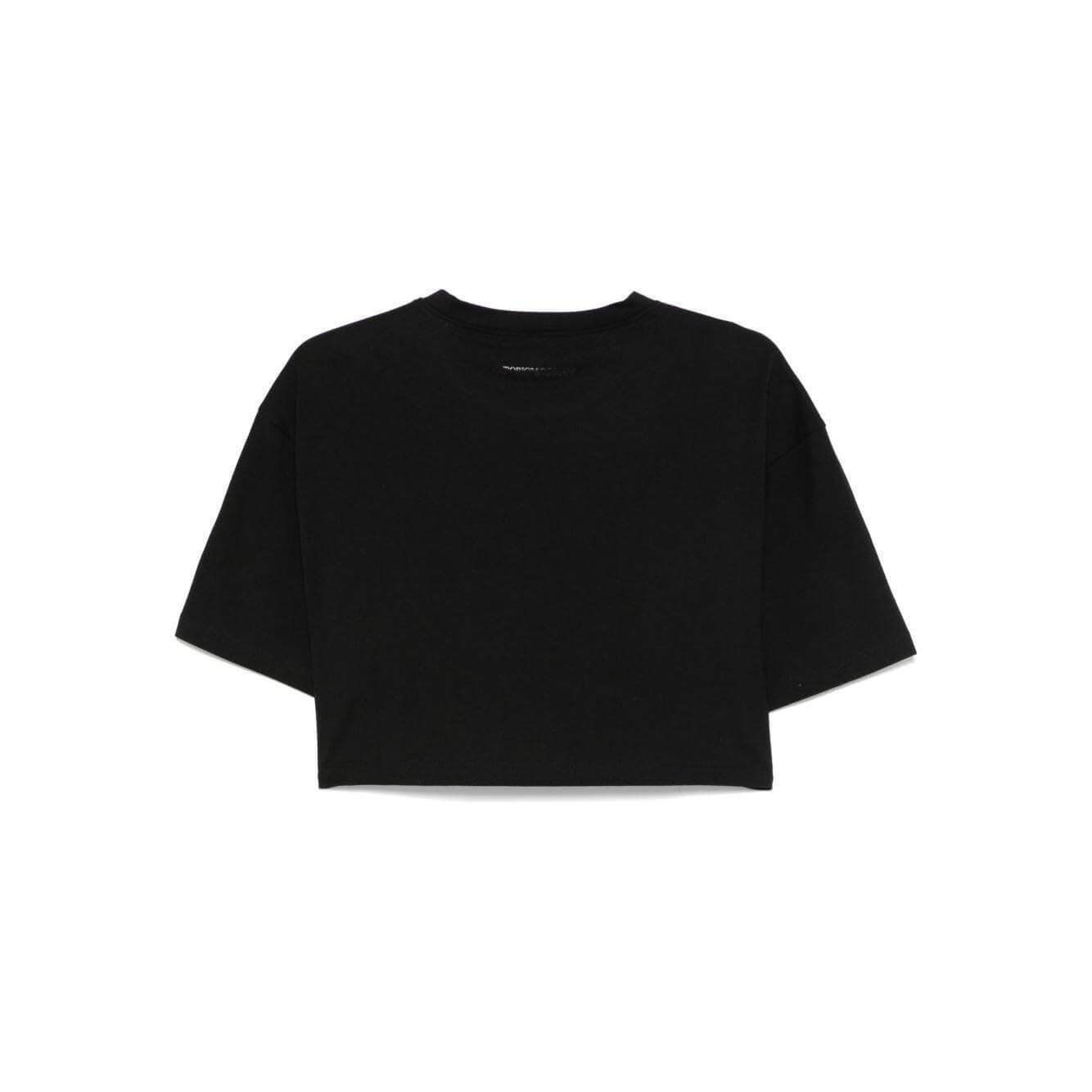 Emporio Armani crewneck crop top EW000897AF12573UC001-P25