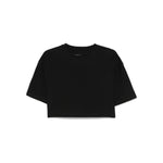 Emporio Armani crewneck crop top EW000897AF12573UC001-P25