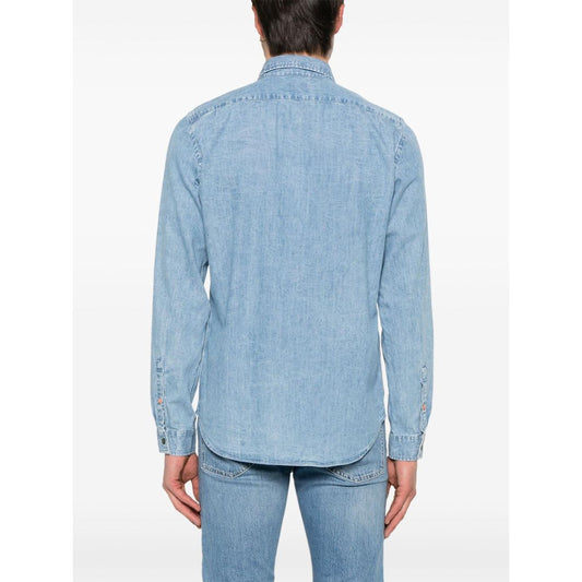 PS By Paul Smith Shirts Clear Blue M2R612PP22096LT-P25