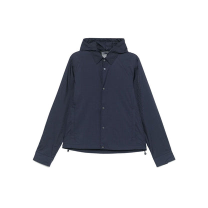 Emporio Armani Blouson with internal nylon bib jacquard all-over lettering