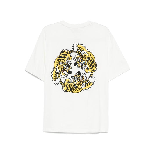 Kenzo T-shirts and Polos White LDin,Spring - Summer 2025,Trending,Women,Women > Clothing,Women > Clothing > Topwear,Yes Eu FF58TS481D4SG02-P25