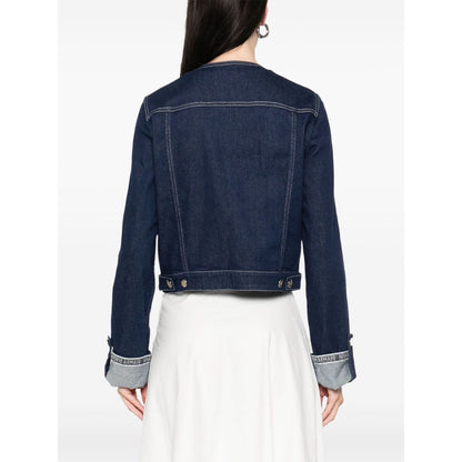 Emporio Armani Coats Blue Jackets