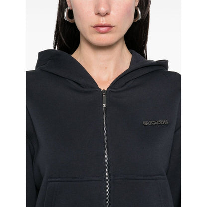 Emporio Armani Sweaters Blue Topwear