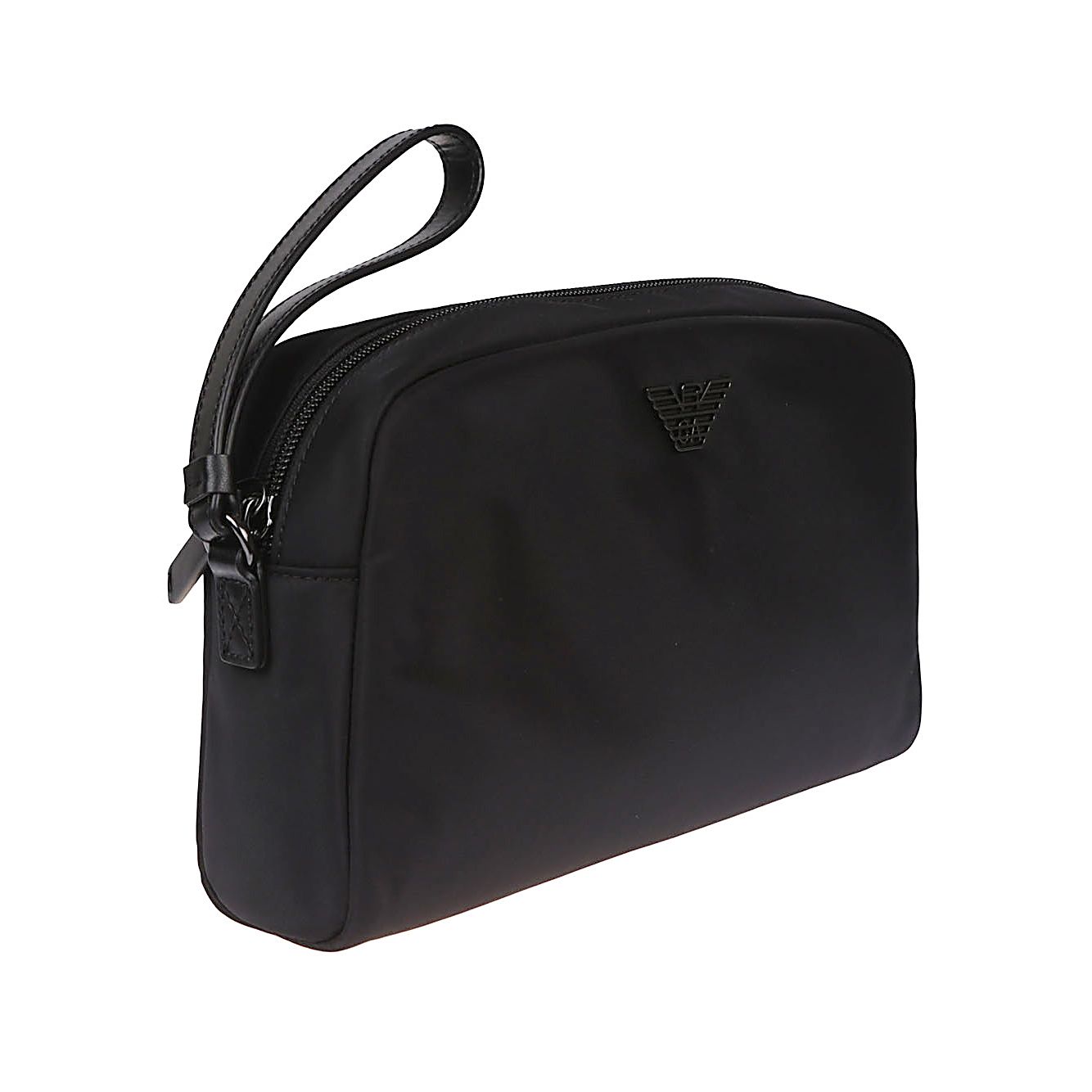 Emporio Armani Logo nylon beauty-case Small Leather Goods