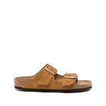 Birkenstock Arizona suede slides 1027162MINK-P25