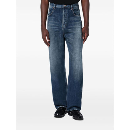 Saint Laurent High Rise Denim Jeans Jeans