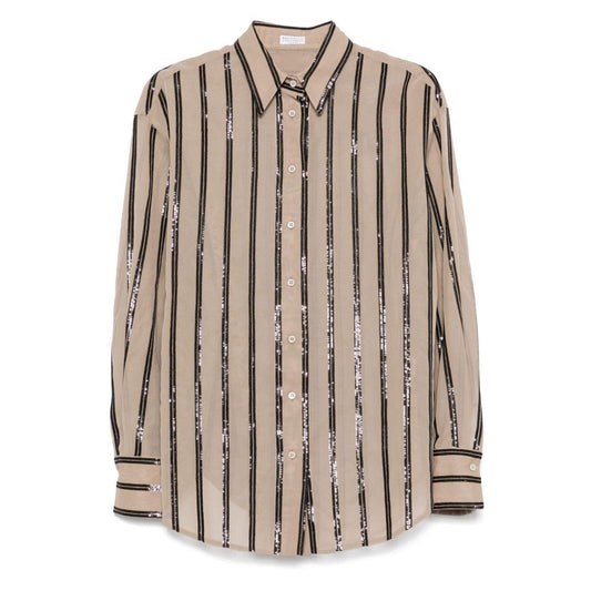 Brunello Cucinelli Shirts Brown MH911RH906C8690-P25