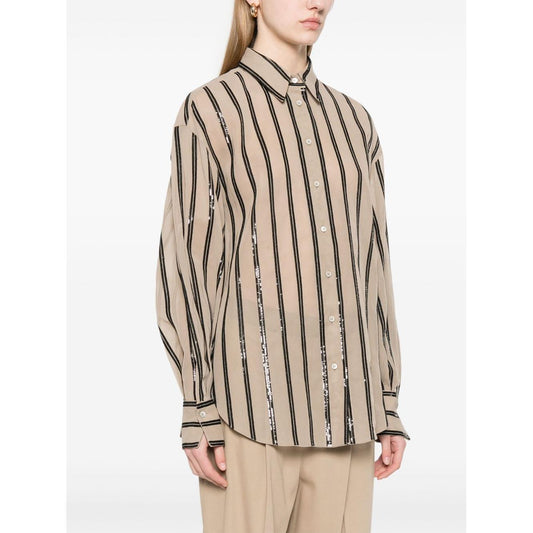 Brunello Cucinelli Shirts Brown MH911RH906C8690-P25