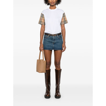 Burberry Vintage Check-sleeve T-shirt Topwear