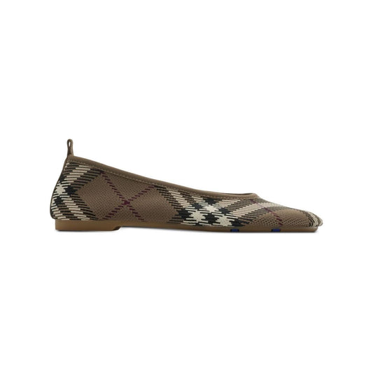 Burberry checkered Ballerina in jacquard