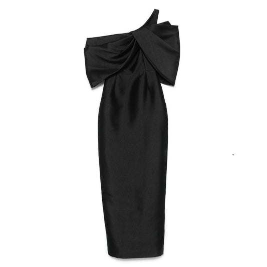 Solace London Dresses Black OS44006BLACK-AI25