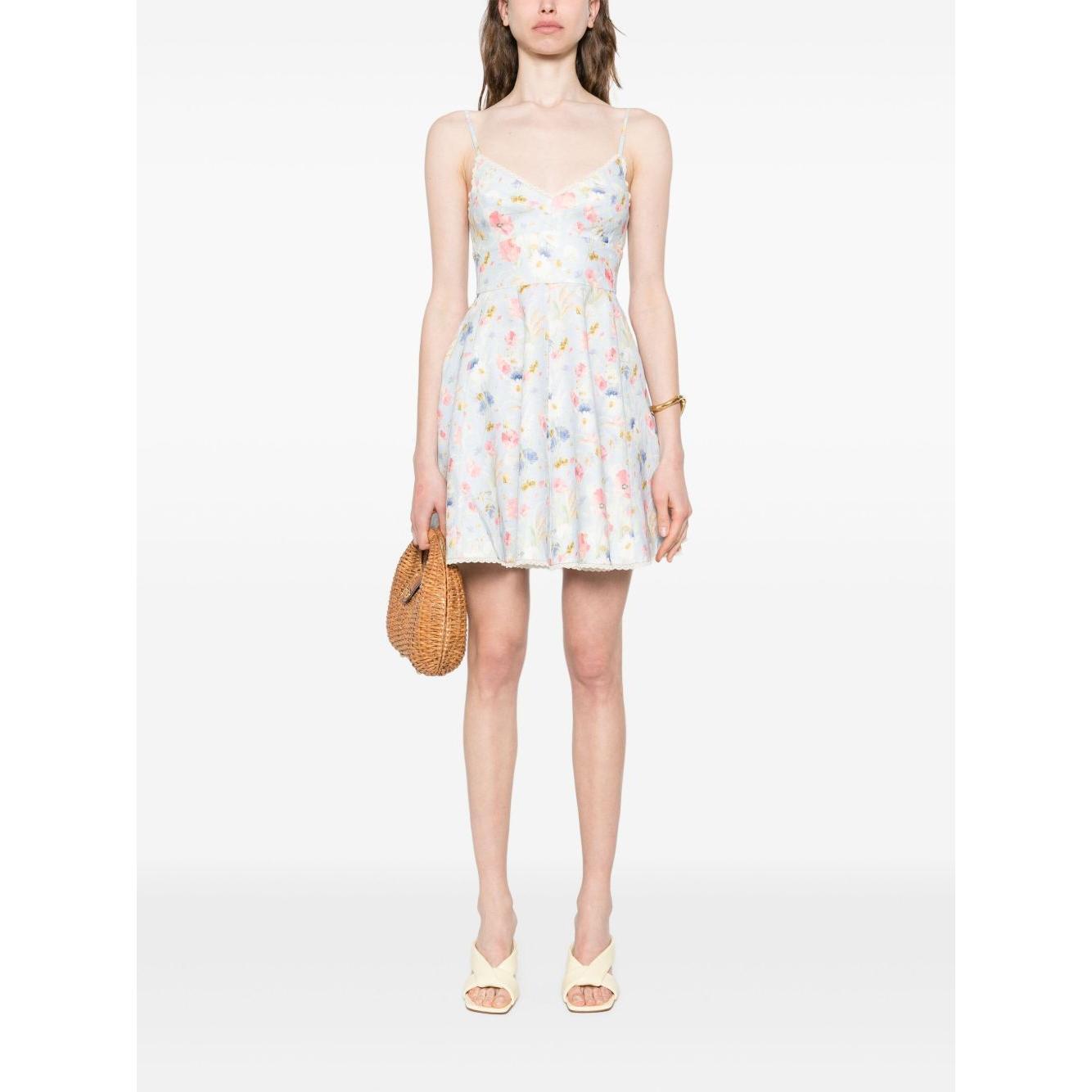 Zimmermann Dresses Clear Blue 4274DSS252BLUBQFLO-AI25
