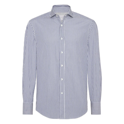 Brunello Cucinelli Shirts Blue Shirts