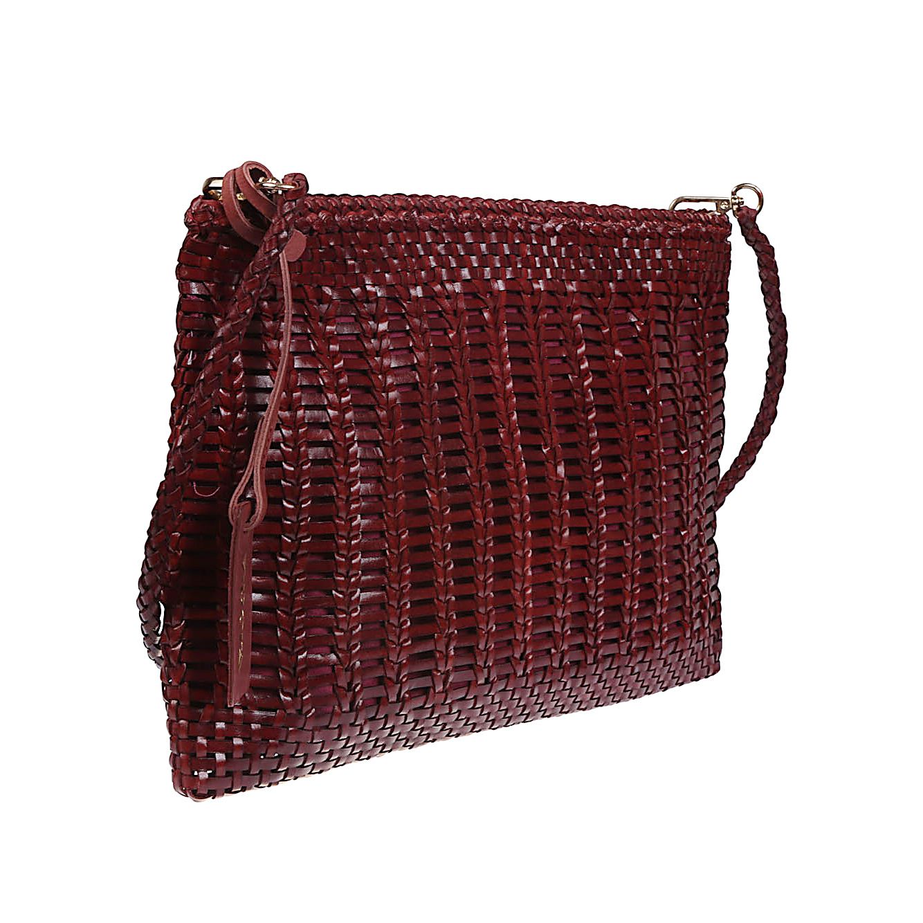 Front view with bag zipped and handles upright.