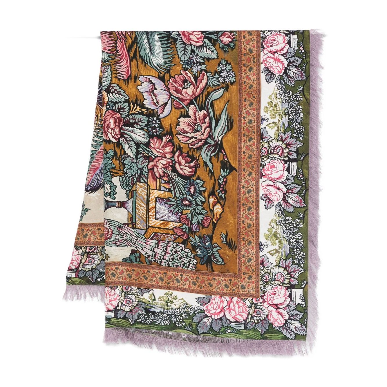 Pierre Louis Mascia Printed silk scarf