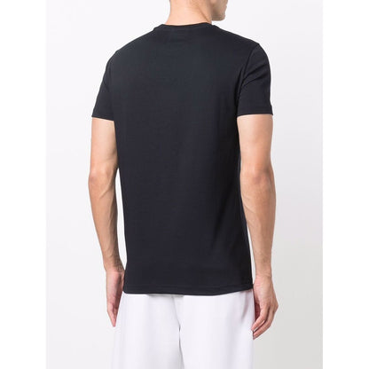 Emporio Armani T-shirts and Polos Blue Topwear