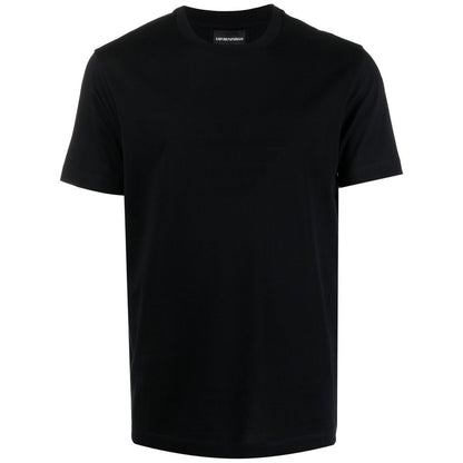 Emporio Armani T-shirts and Polos Blue Topwear