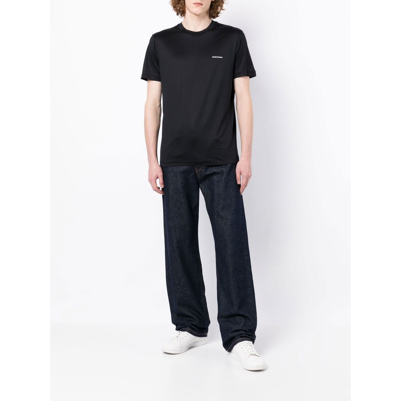 Emporio Armani T-shirts and Polos Blue