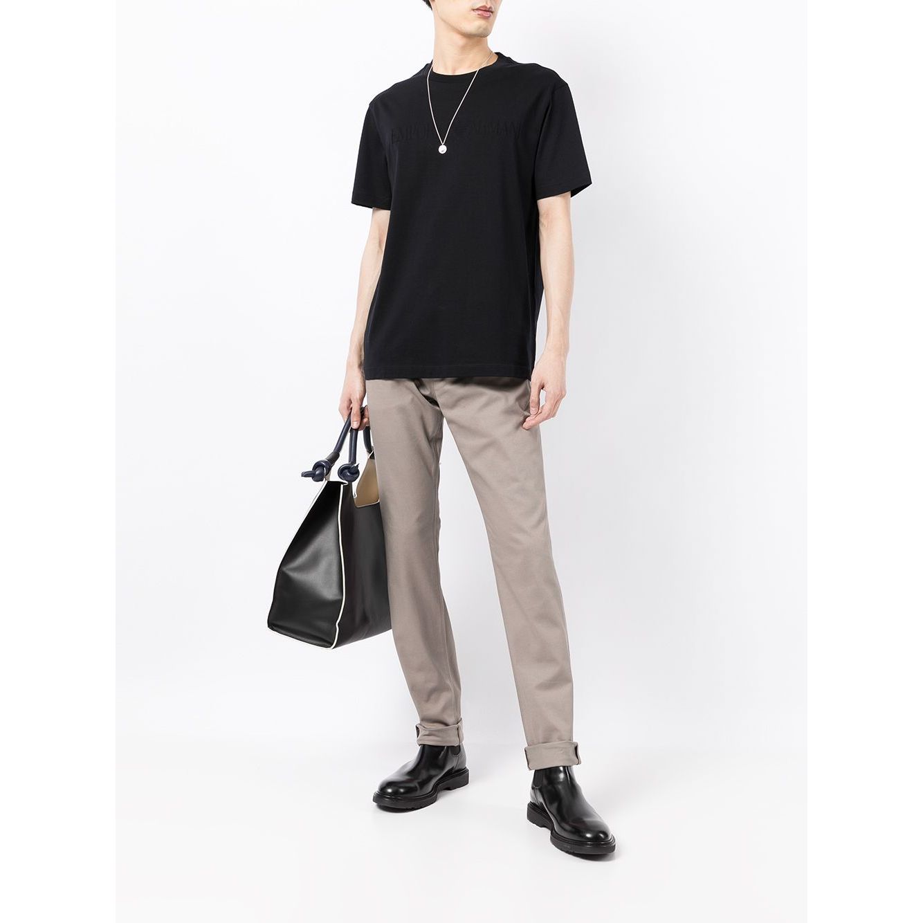 Emporio Armani T-shirts and Polos Blue