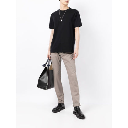 Emporio Armani T-shirts and Polos Blue Topwear