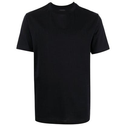 Emporio Armani T-shirts and Polos Blue Topwear