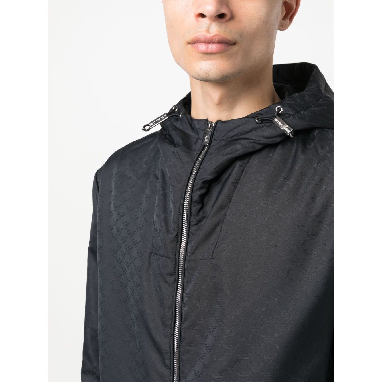 Emporio Armani Coats Blue