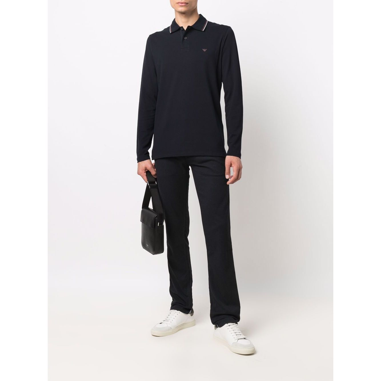 Emporio Armani T-shirts and Polos Blue