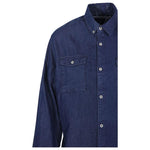 E.L.V. DENIM Shirts Blue 2002203DARKBLUE-P25