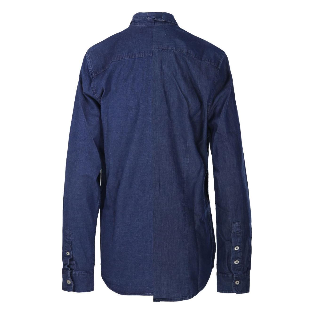 E.L.V. DENIM Shirts Blue 2002203DARKBLUE-P25