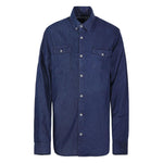 E.L.V. DENIM Shirts Blue 2002203DARKBLUE-P25