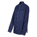 E.L.V. DENIM Shirts Blue 2002203DARKBLUE-P25