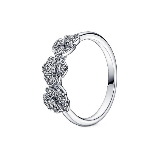 PANDORA JEWELS Mod. VIOLETS - RING - Size 54 190786C01-54
