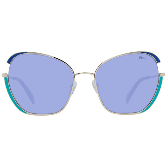Emilio Pucci Gold Women Sunglasses