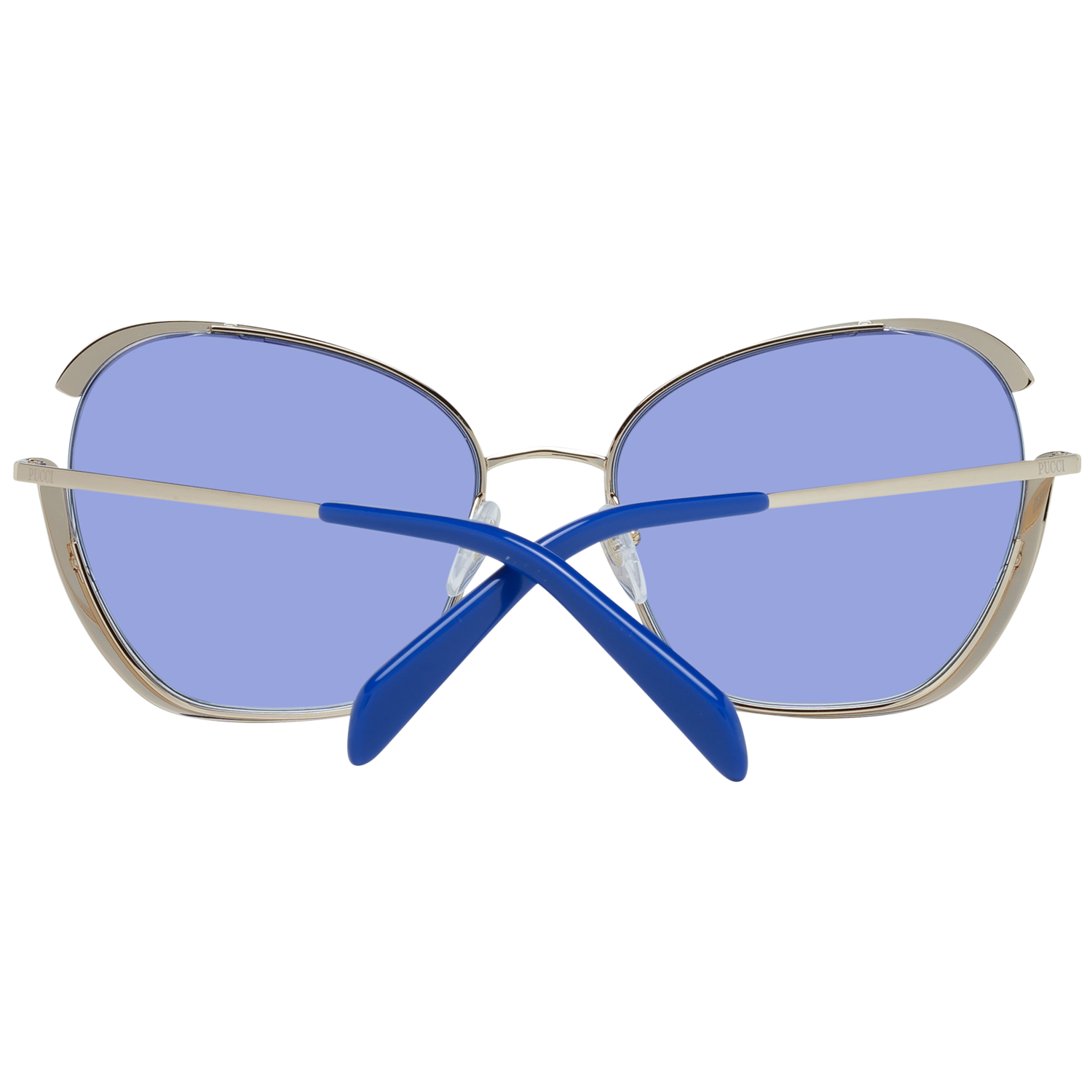 Emilio Pucci Gold Metal Sunglasses