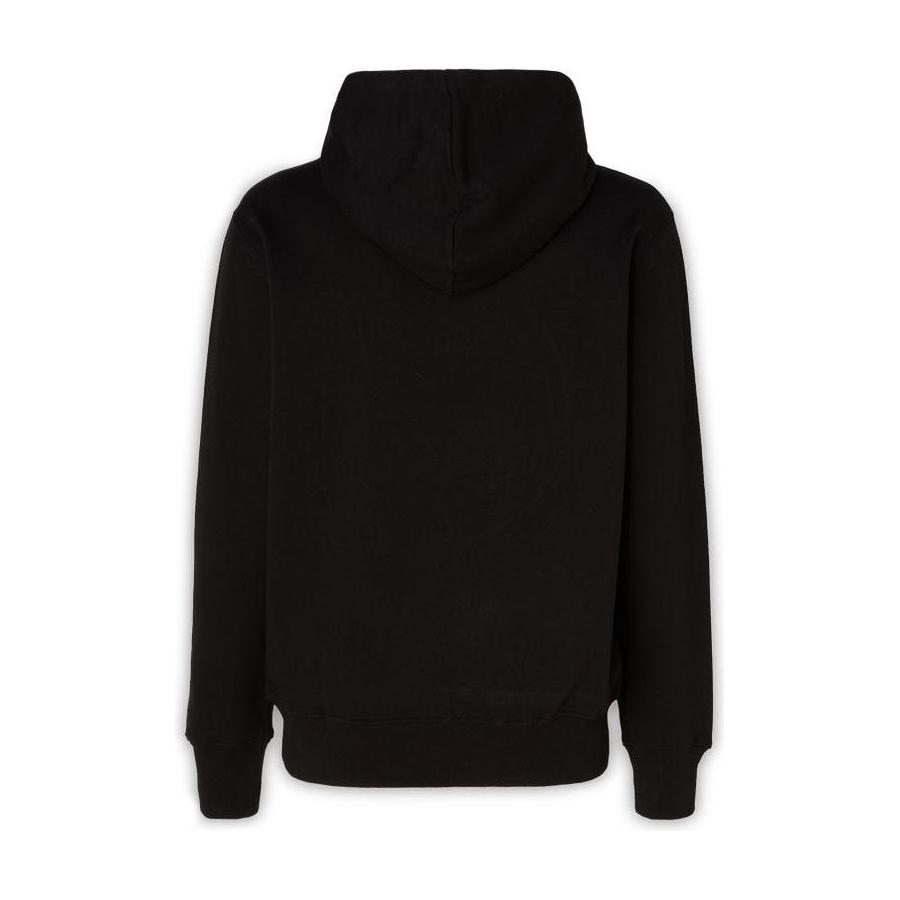 Versace Jeans Stunning Hooded Black Cotton Sweatshirt 8052019110395