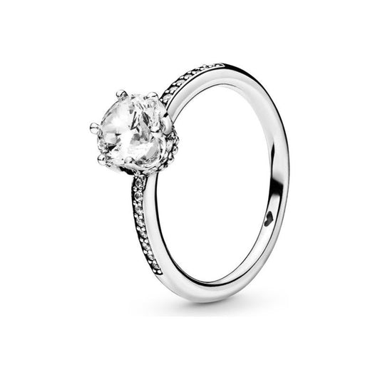 PANDORA JEWELS Mod. CLEAR SPARKLING CROWN - RING - Size 52 198289CZ-52