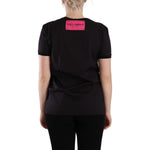 Dolce & Gabbana Black Logo Print Cotton Crew Neck Tee T-shirt TSH7614 - 42
