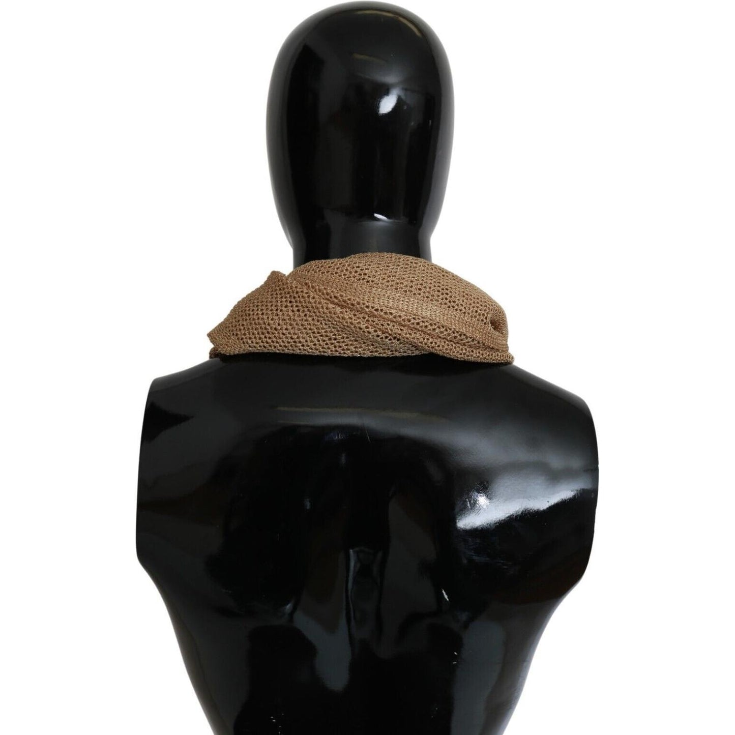 GF Ferre Brown Neck Wrap Winter Shawl Foulard Scarf MS1638