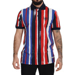 Dolce & Gabbana Multicolor Cotton Polo Top T-shirt TSH8094- 44