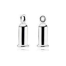 PANDORA CHARMS Mod. BARREL EARRINGS