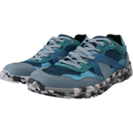 Dolce & Gabbana Blue Gray Leather Sport Low Top Sneakers MV4823- 40