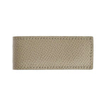 Dolce & Gabbana Elegant Beige Leather Money Clip Money Clip Dolce & Gabbana Rosy Brown