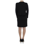 BENCIVENGA Chic Polka Dot Dress & Sweater Set BENCIVENGA Rosy Brown