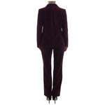BENCIVENGA Elegant Purple Wool Blend Three Piece Suit Set Suit BENCIVENGA Black