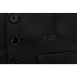 Exte Chic Black and Pink Single-Breasted Blazer Blazer Jacket Exte Black
